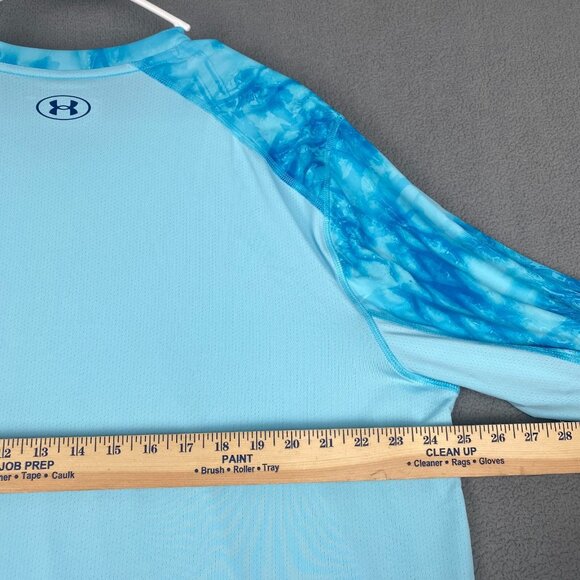 Under Armour Men's Fishing Long Sleeve Tee.Blue, Loose Fit. Lightweight. 2XLarge - Picture 5 of 11